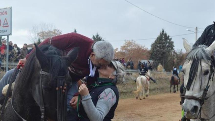 Momento de una fiesta de una localidad de la provincia