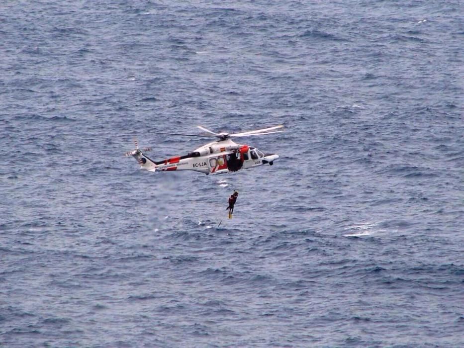 Rescate en el mar de San Juan de la Rambla