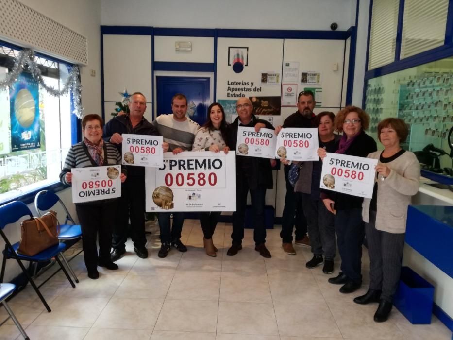 En Torrox se ha vendido un quinto premio