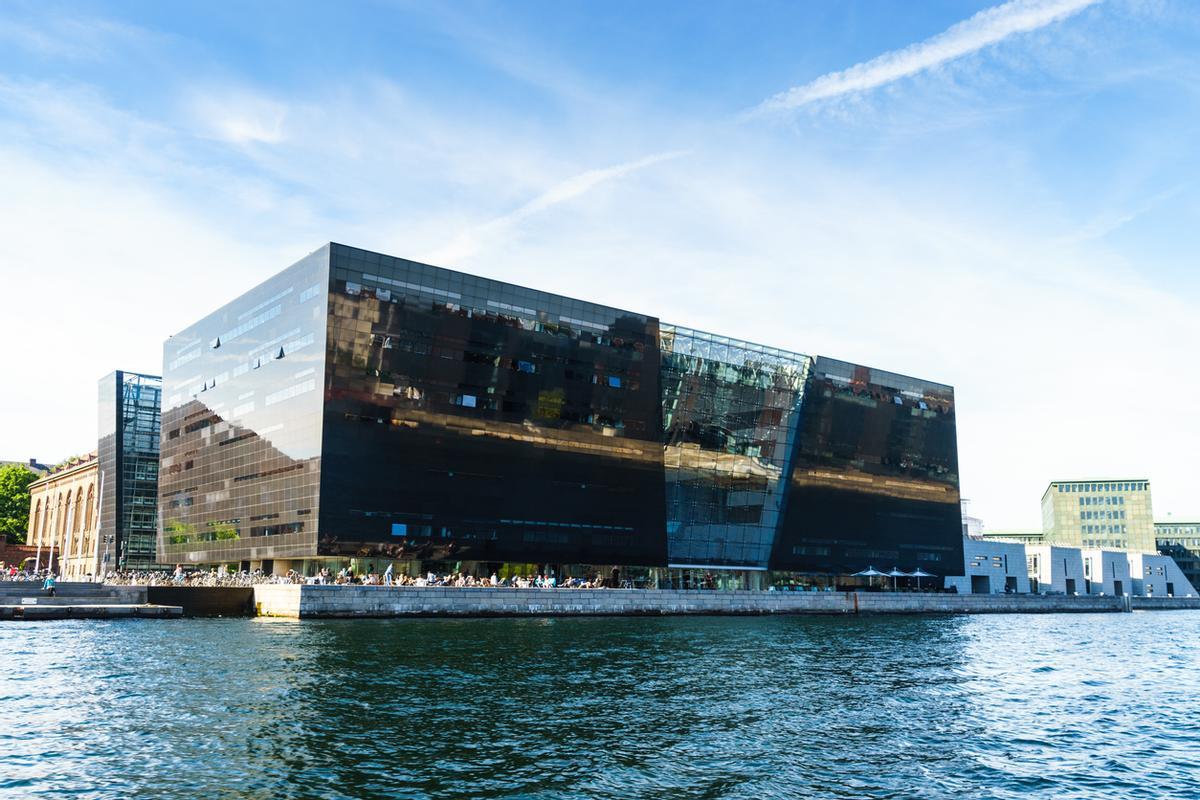 Biblioteca Real en Copenhague, Dinamarca