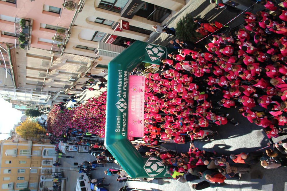 Sortida de la 1a Cursa de la Dona de Figueres