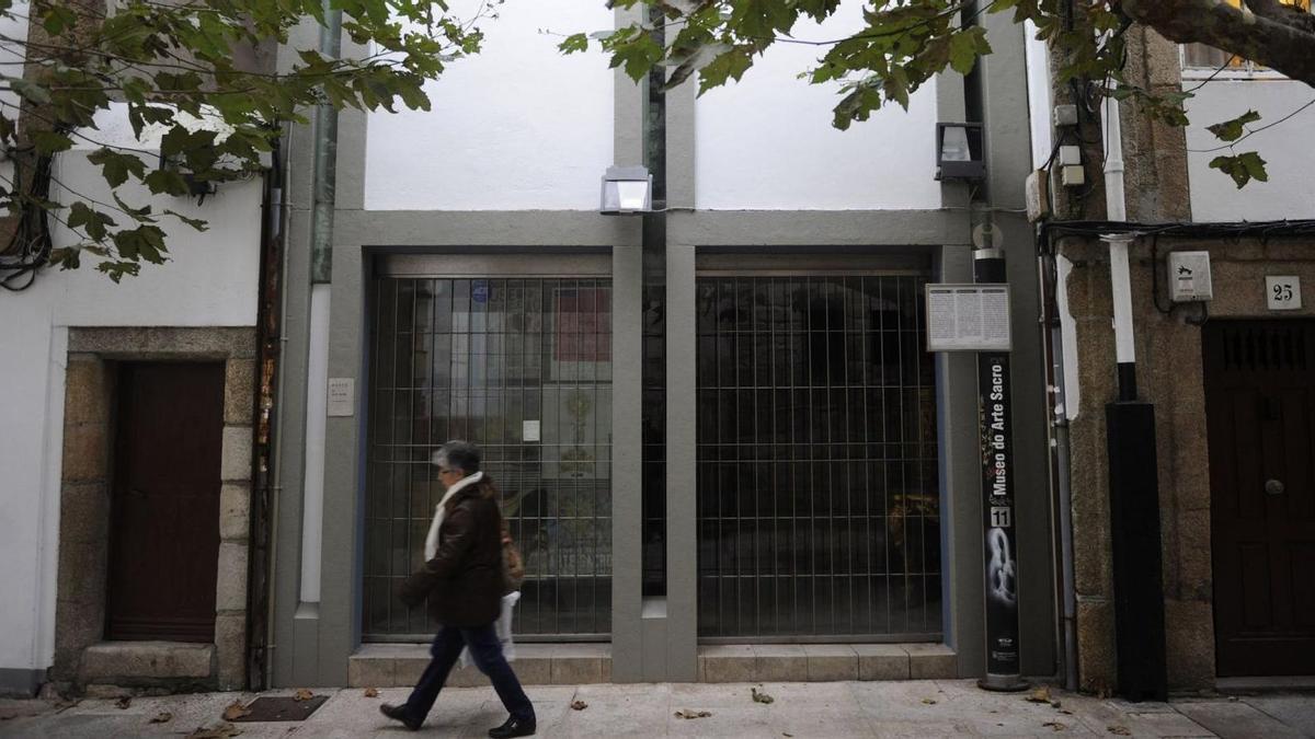 Fachada do Museo de Arte Sacro (A Coruña).