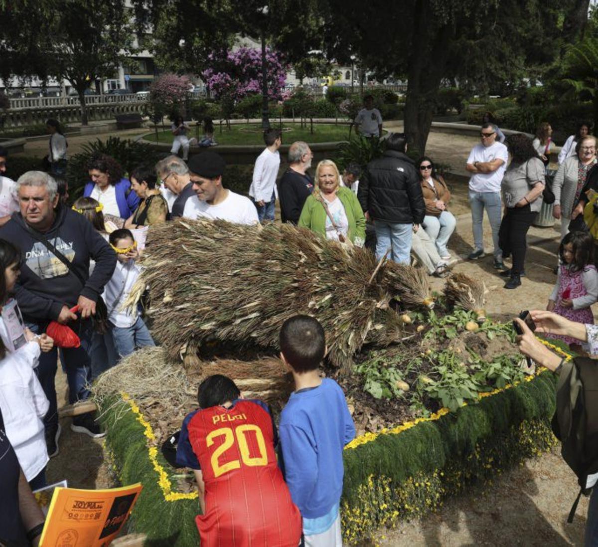 La imaginación presente en la fiesta. | ALBA VILLAR