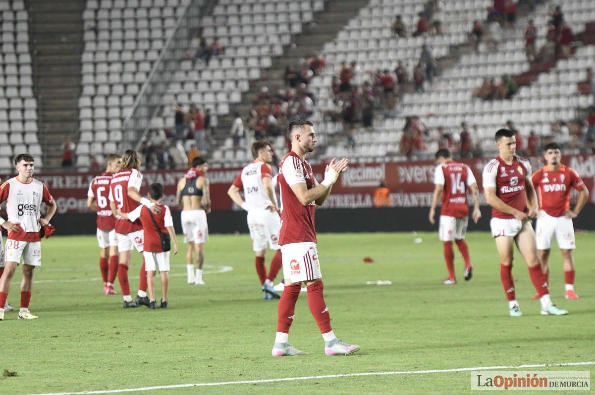 Así fue el encuentro del play off del Real Murcia y el Nástic en la lucha por el ascenso