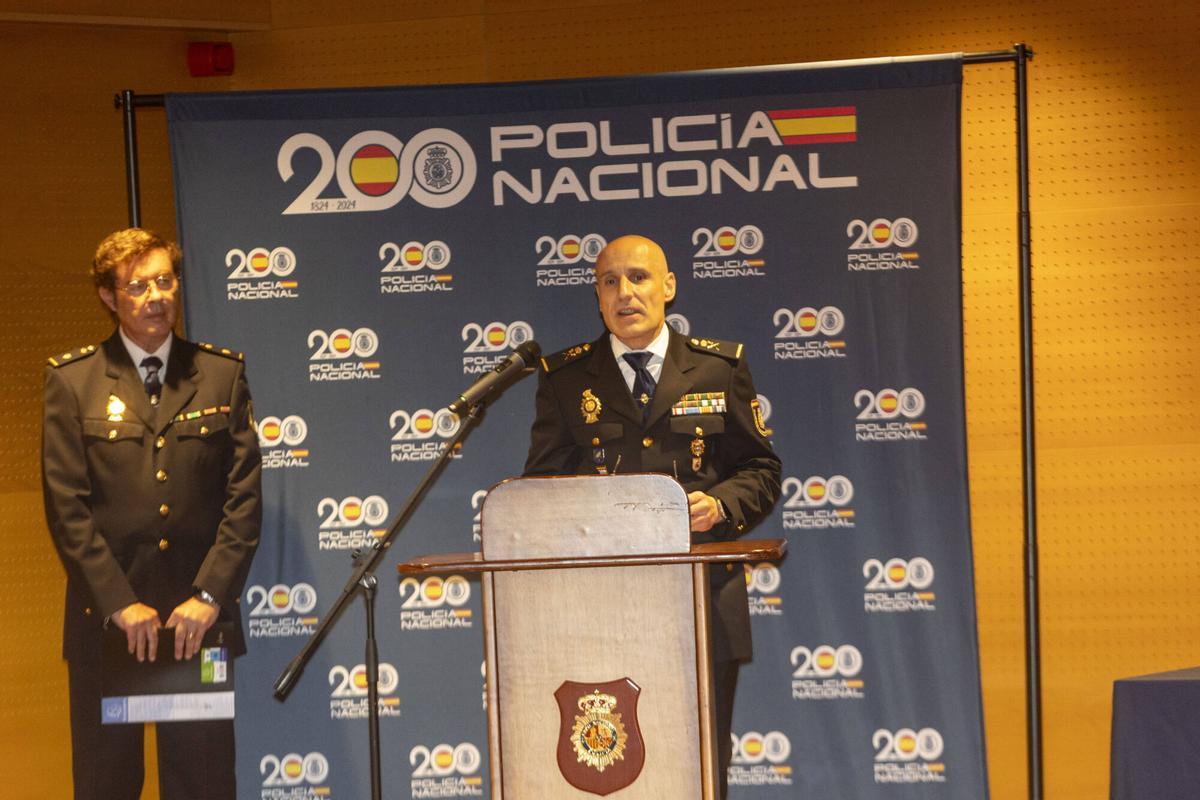 Toma de posesión de José Antonio Puebla, nuevo jefe superior de la Policía Nacional