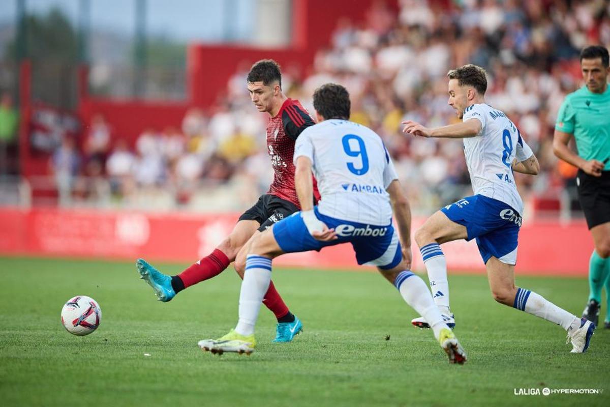 Mirandés y Zaragoza firmaron tablas en Anduva