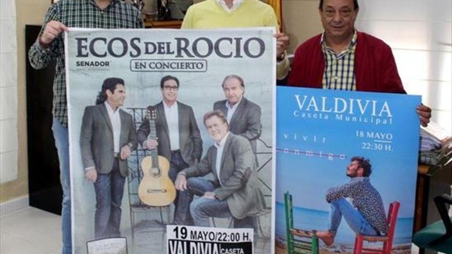 Molina dará un concierto gratuito y Ecos del Rocío otro por 10 euros en San Isidro