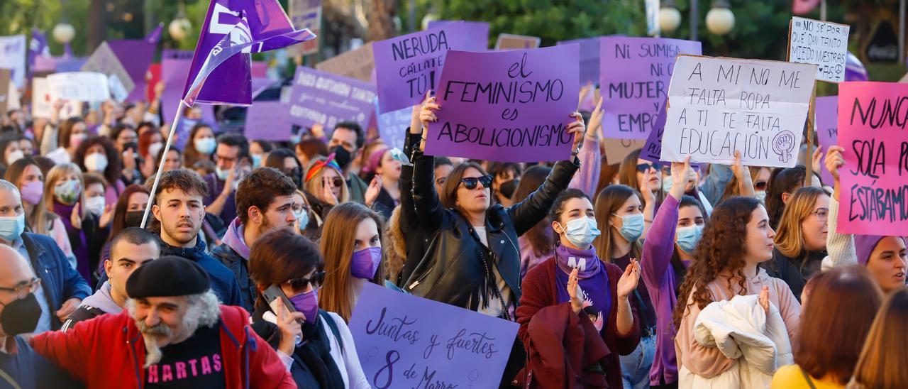 Manifestación por los derechos de las mujeres en Córdoba, en una imagen reciente.