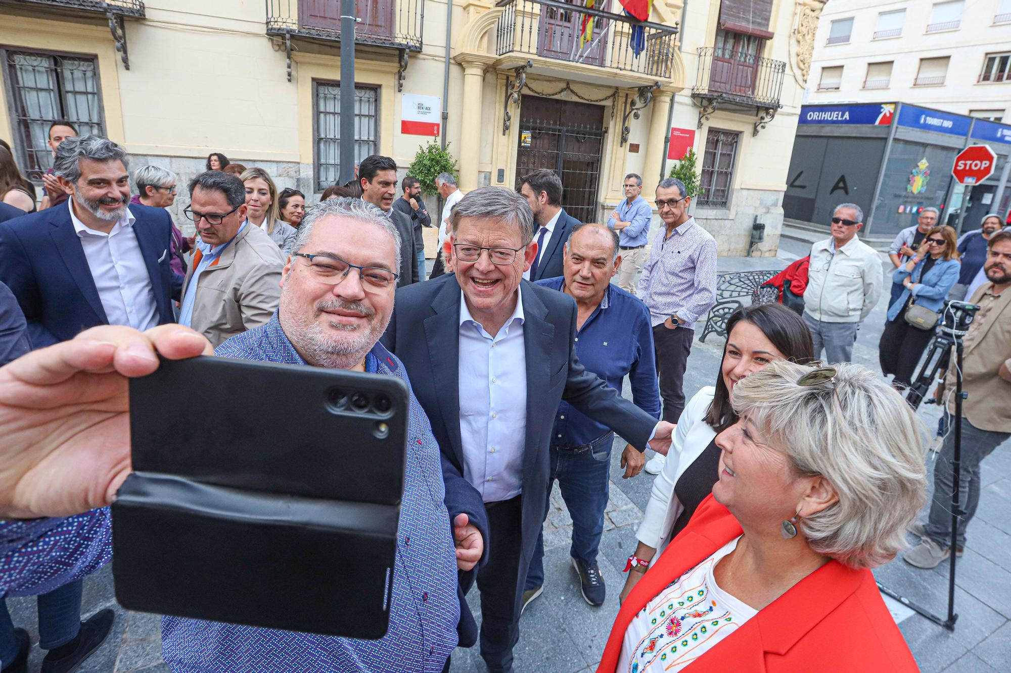 Puig anuncia en Orihuela un recurso contra el auto del trasvase
