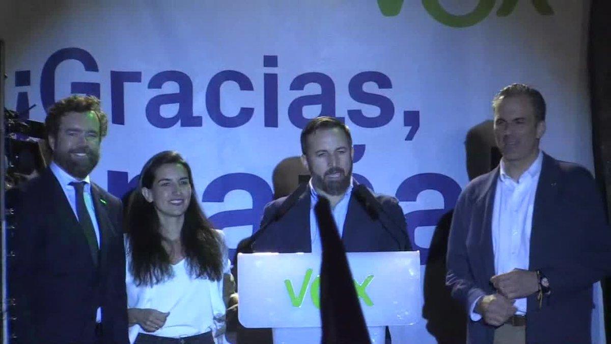 Os dijimos que empezábamos una reconquista y eso es justo lo que hemos hecho, ha dicho Abascal.