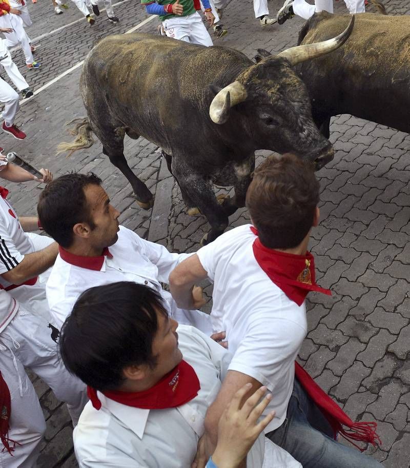 Último encierro de las Fiestas de San Fermín 2015