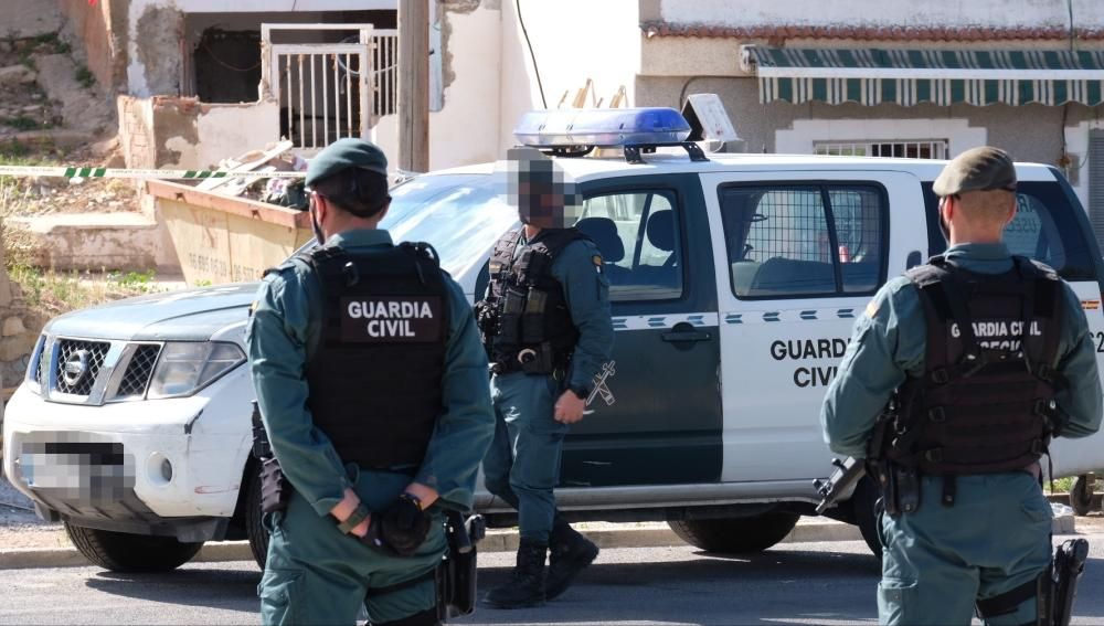 Macrooperación de la Guardia Civil contra el narcotráfico en Elda