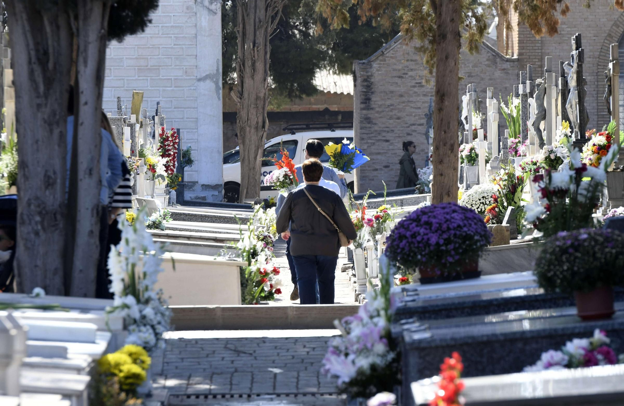 Cementerios de Murcia en el Día de Todos los Santos.