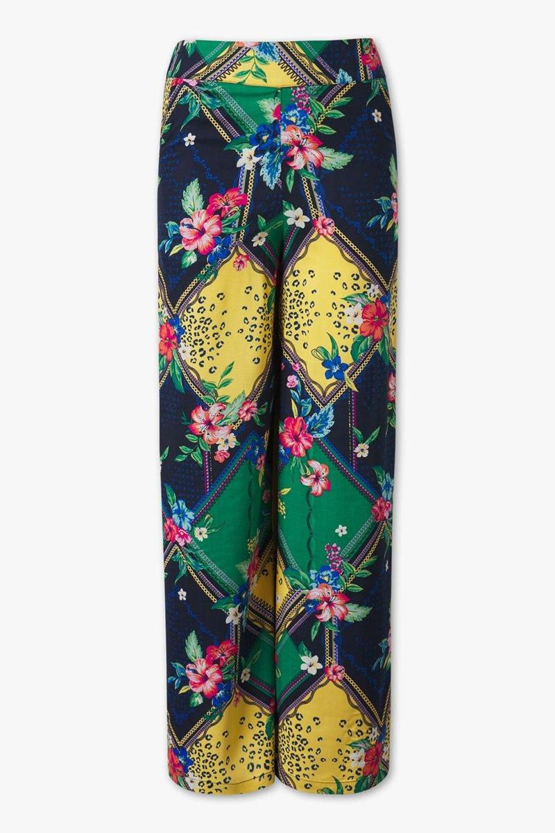 Pantalón largo estampado de C&A (Precio: 12,90 euros)