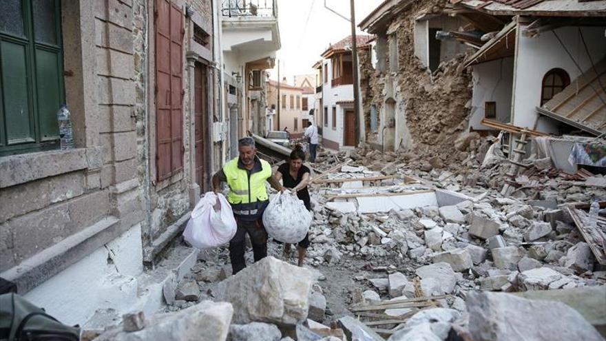 Un terremoto provoca un muerto en Lesbos