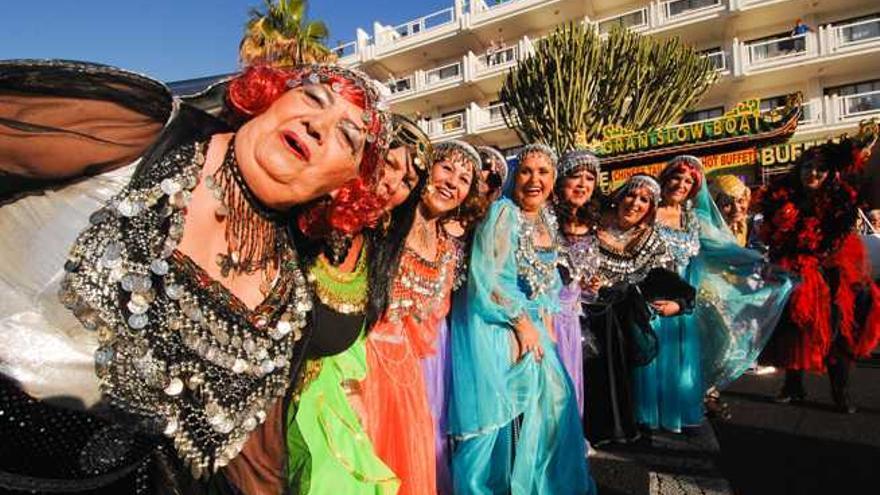 Las mujeres del Arcoíris de Las Palmas de Gran Canaria.