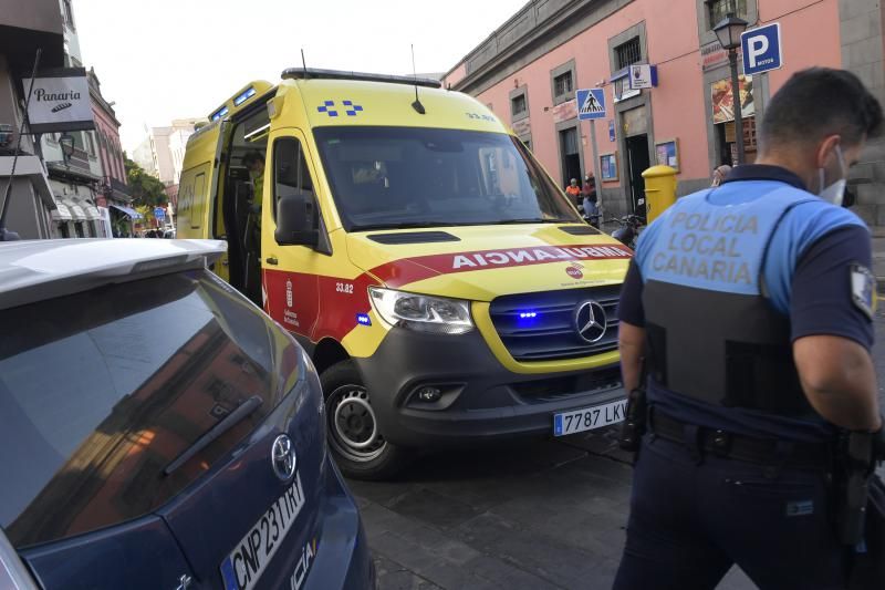 Un herido y un detenido en una agresión con un destornillador en Vegueta