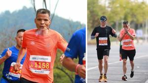 Un corredor completa una marató fumant i en menys de tres hores i mitja