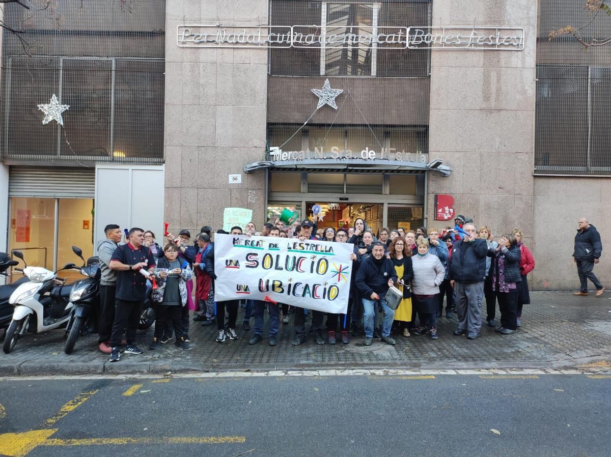 Protesta de los paradistas, el pasado 16 de diciembre.