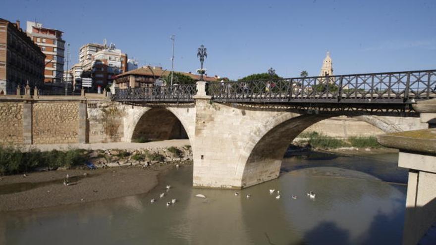 La menor intentó quitarse la vida, una de las veces, arrojándose al río Segura desde el Puente Viejo