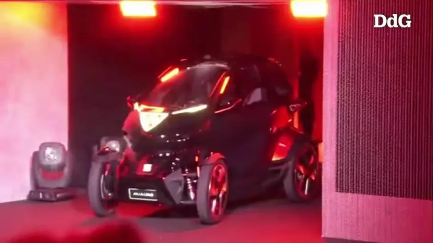 Seat presenta el model Minimó, un cotxe urbà 100% elèctric i connectat amb 5G