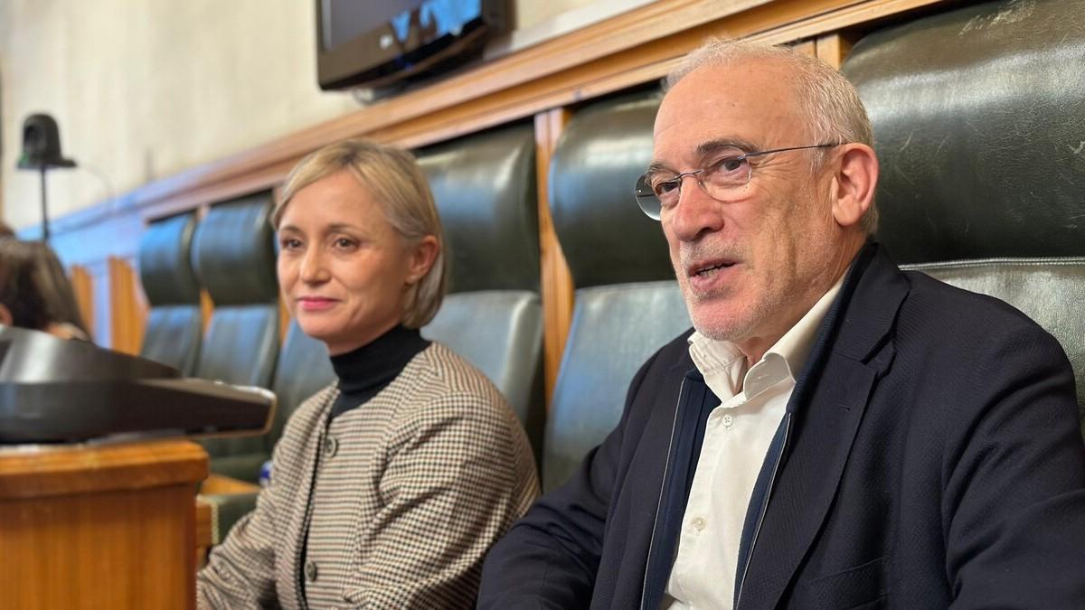 Marta Abal e Gumersindo Guinarte nunha imaxe de arquivo