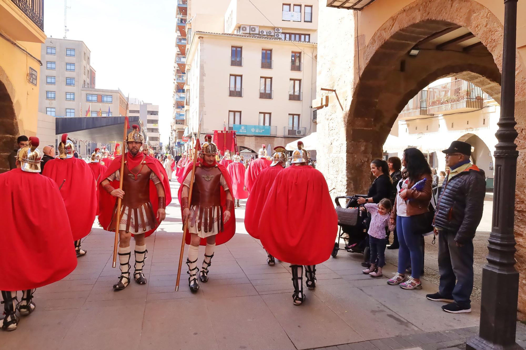 Rememora el IV Encuentro de guardias romanas y armados de Vila-real en imágenes