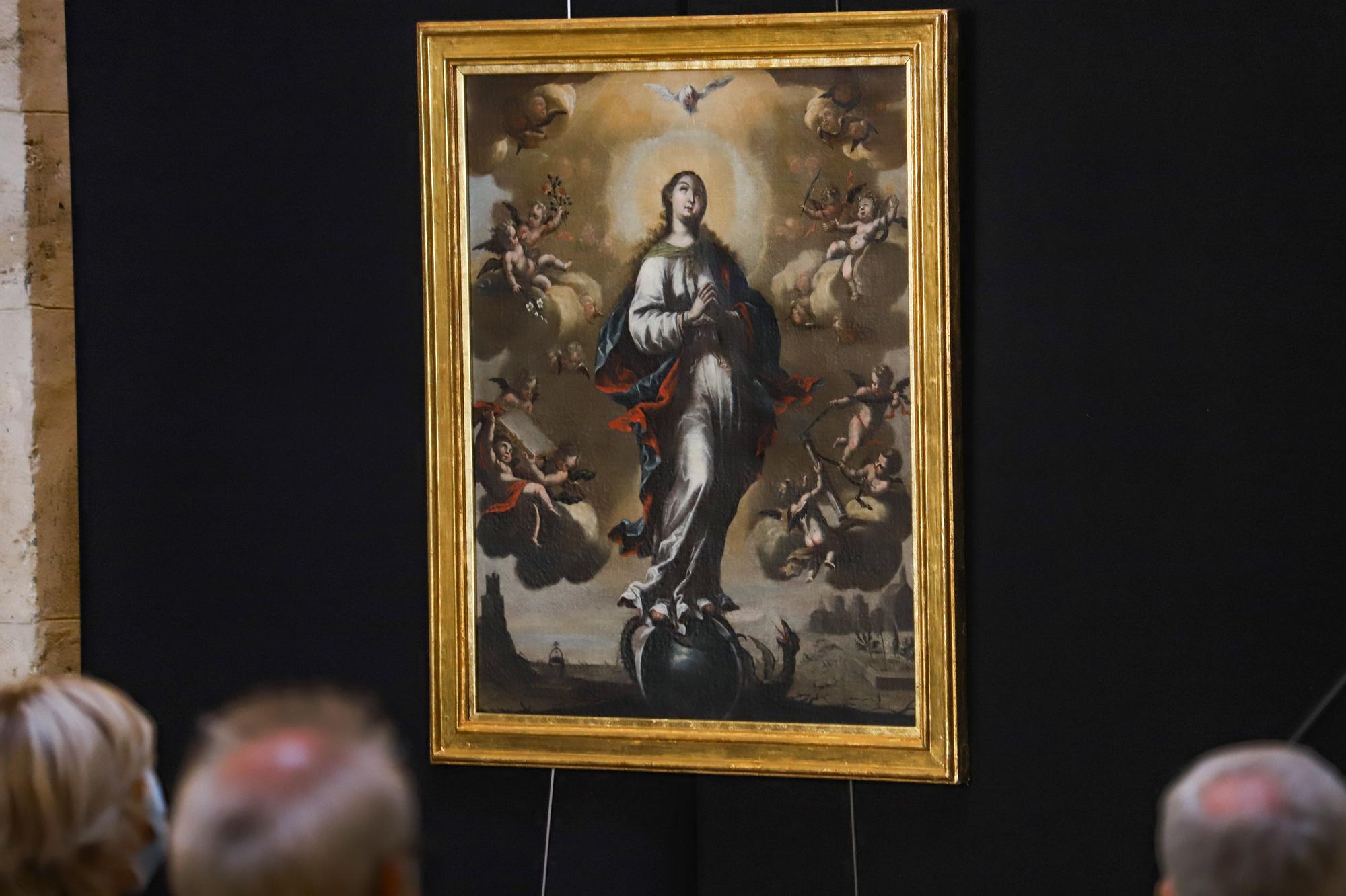 Restauración de dos óleos del Museo de Arte Sacro de Orihuela