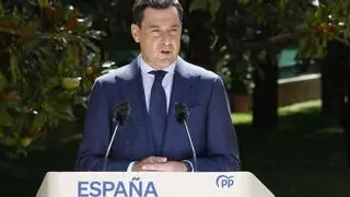 Moreno deja claro a Ayuso que él 'sí dialogará' con Pedro Sánchez para fijar su 'no' al cupo catalán