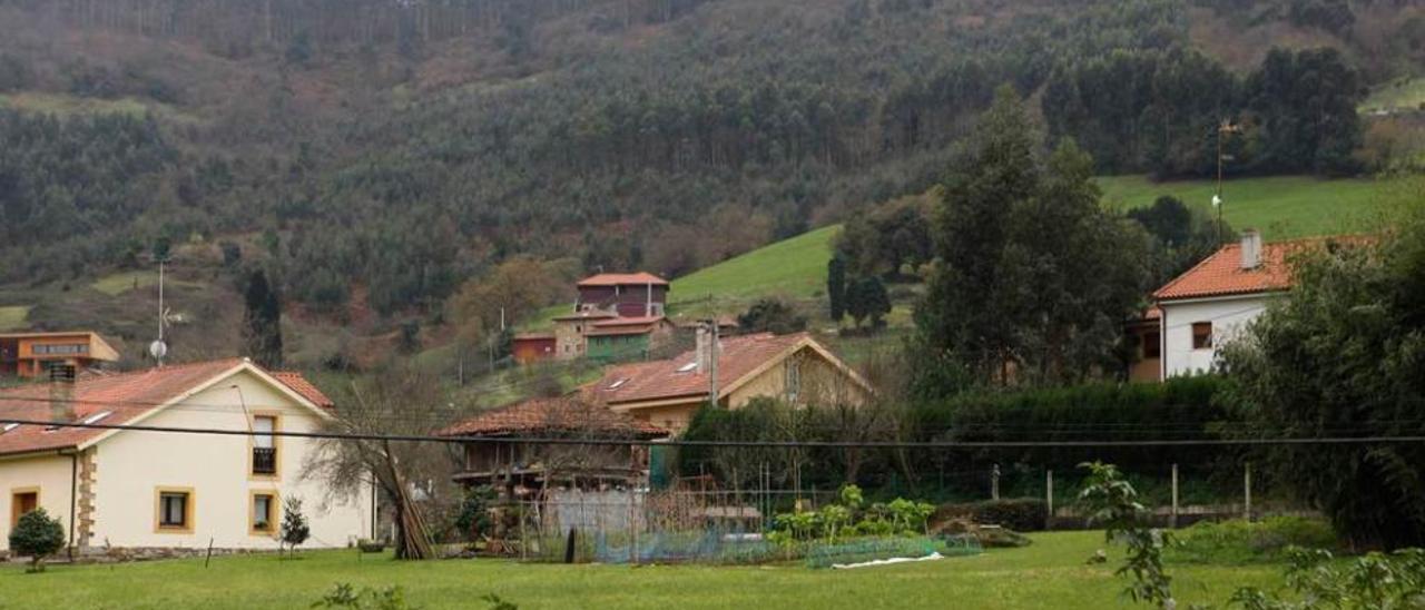 Un núcleo rural en la zona de Deva.