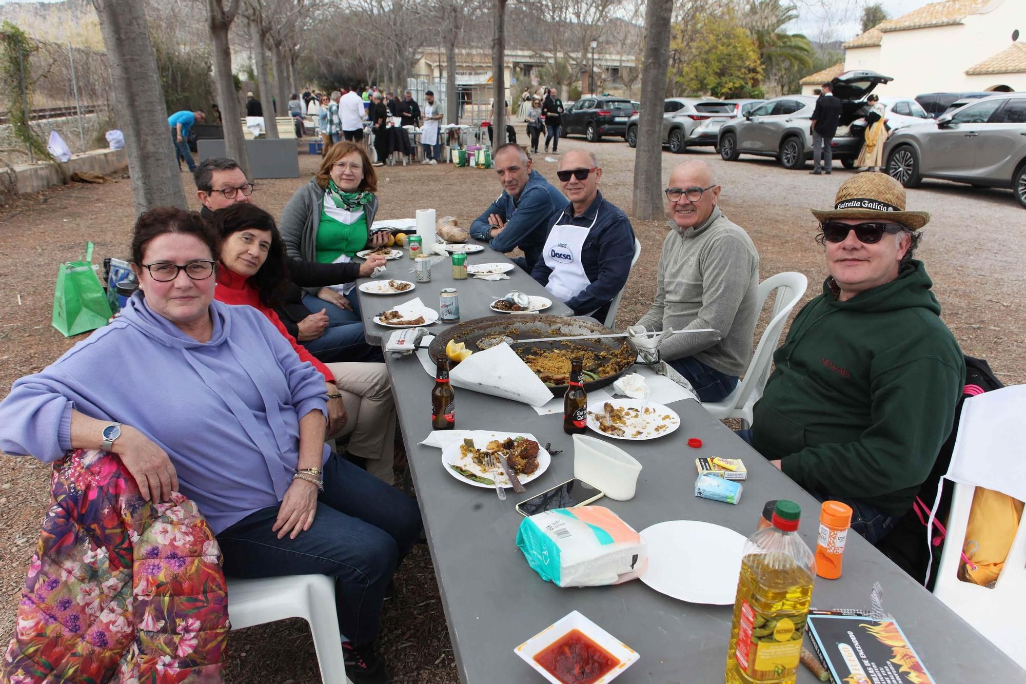 Concurso de paellas de la Germandat dels Cavallers en la Magdalena 2024