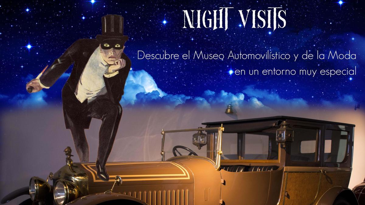 Cartel Visitas Nocturnas MAM Medios