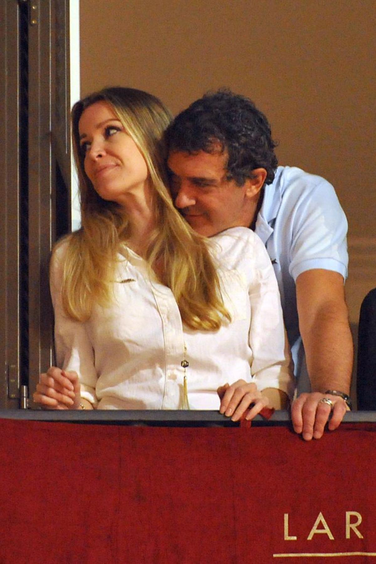 Las imágenes más tiernas de Antonio Banderas y Nicole Kimpel