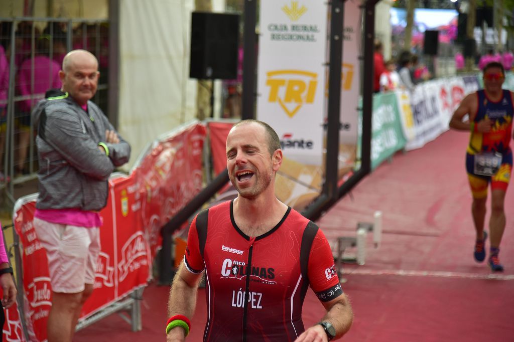 Llegada del triatlón de Fuente Álamo (I)