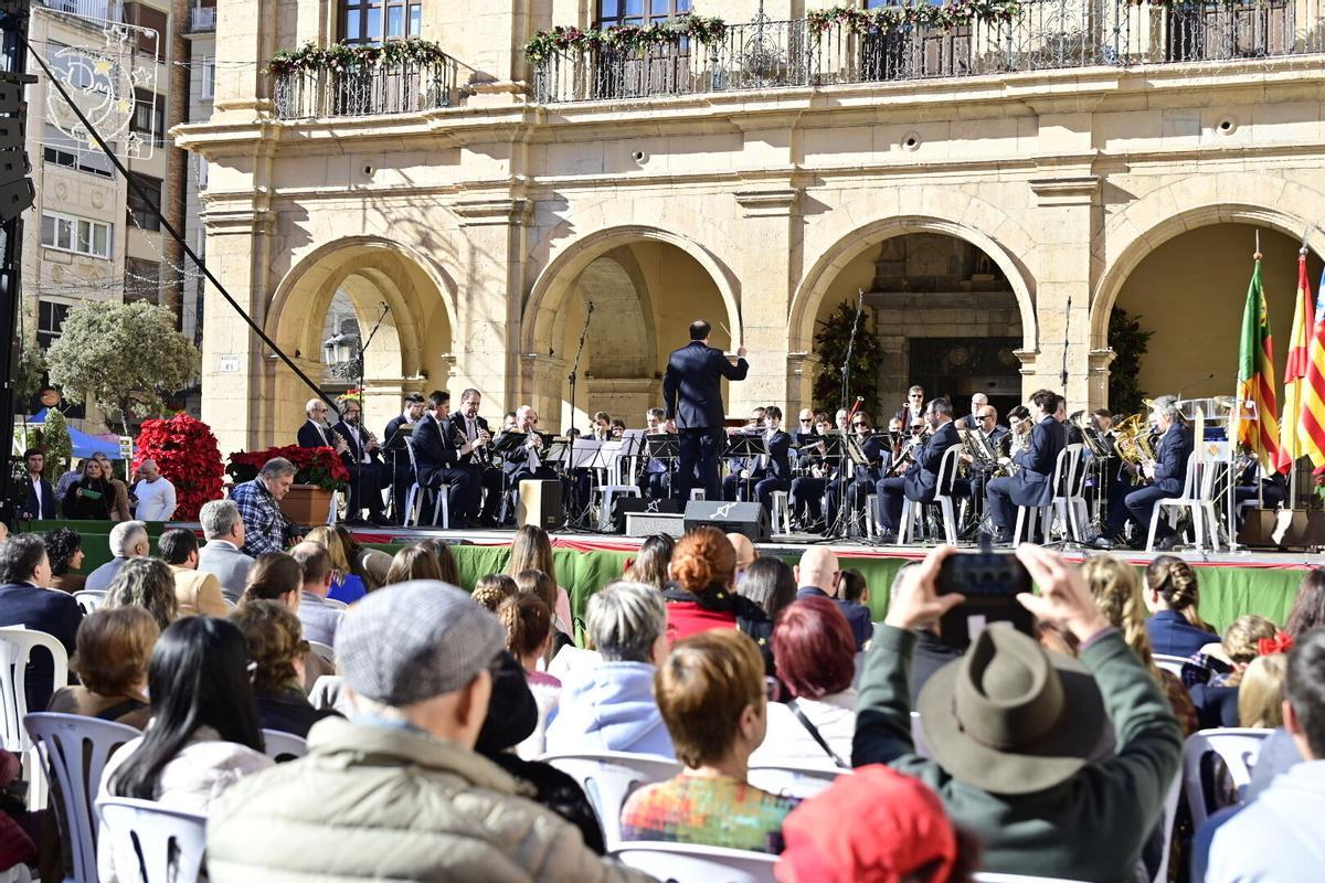 Imatge d'arxiu d'un concert de la banda municipal de Castelló.