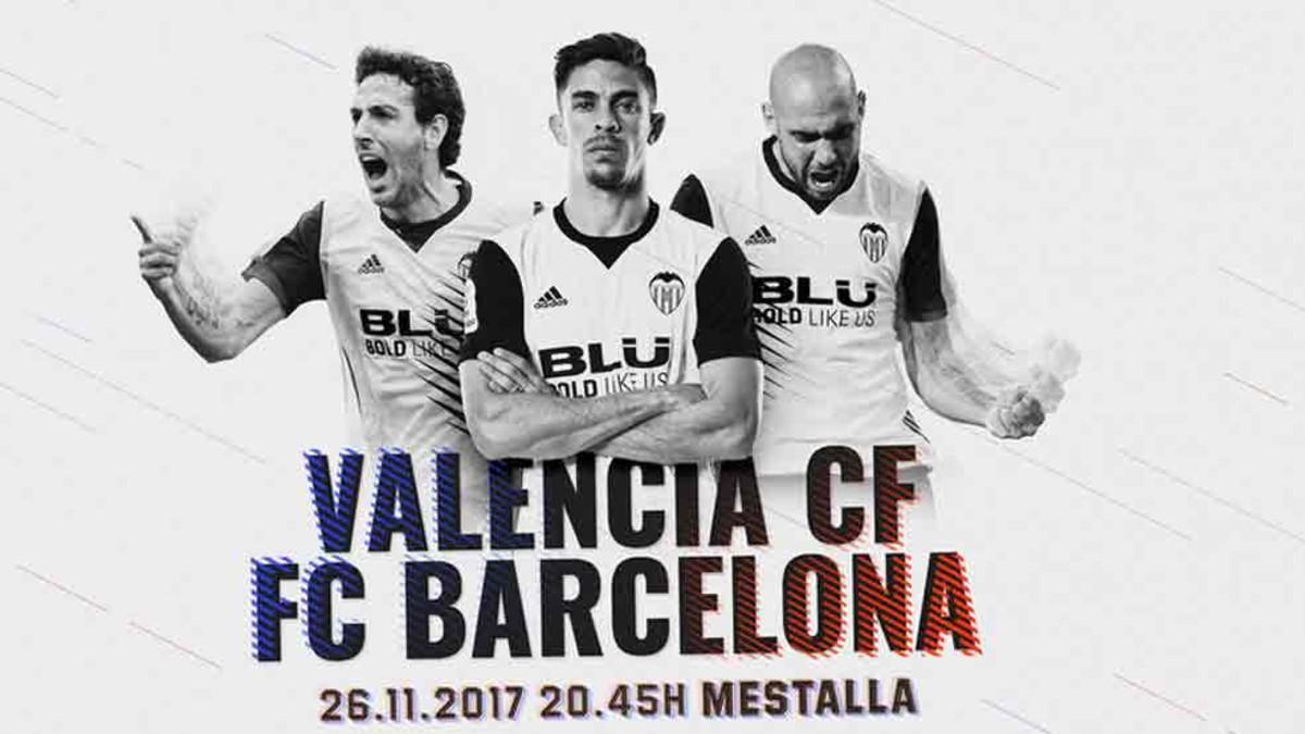 Las entradas para el Valencia - Barça ya están a la venta
