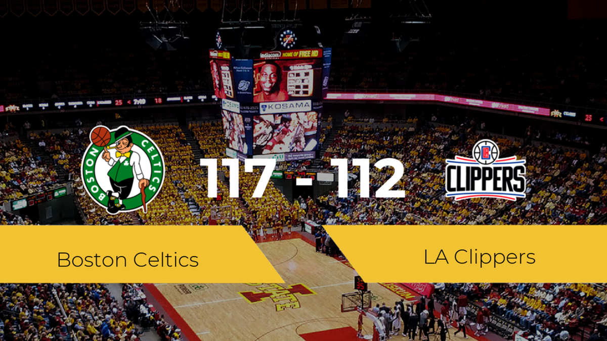 Boston Celtics se hace con la victoria contra LA Clippers por 117-112