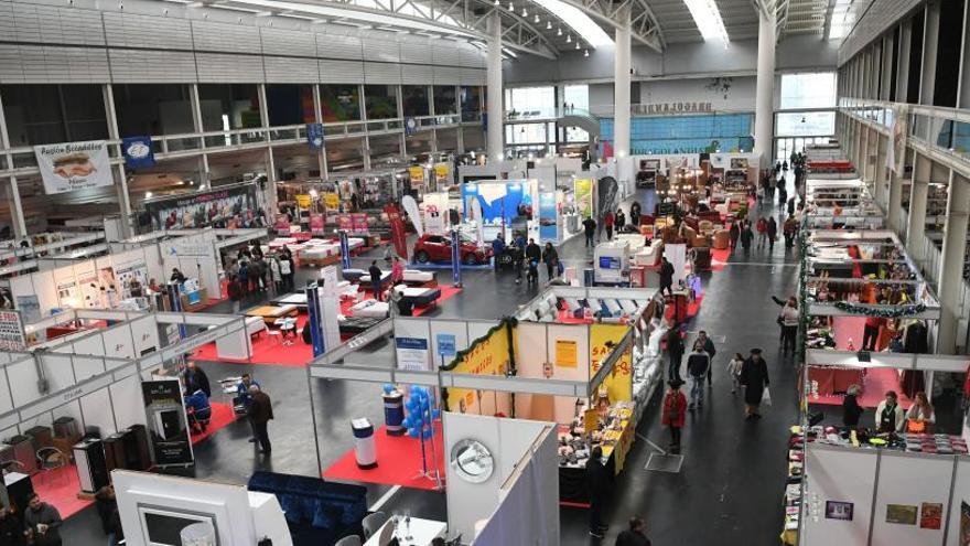 Imagen de una feria de autónomos en A Coruña.