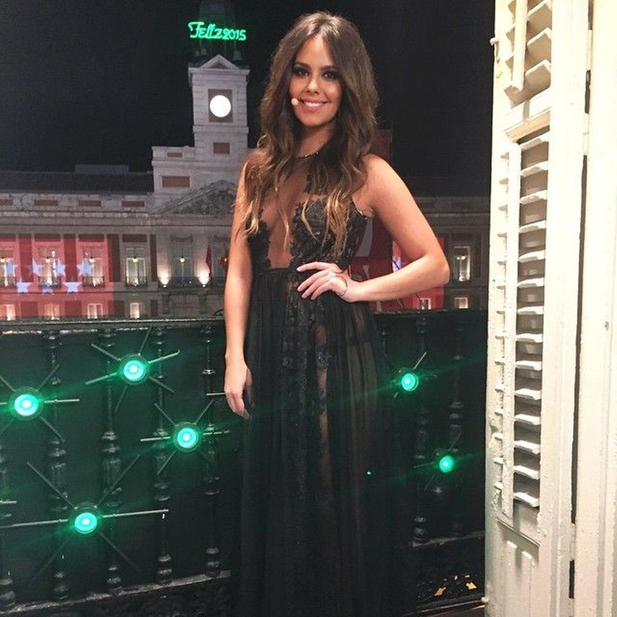 Cristina Pedroche con vestido de transparencias