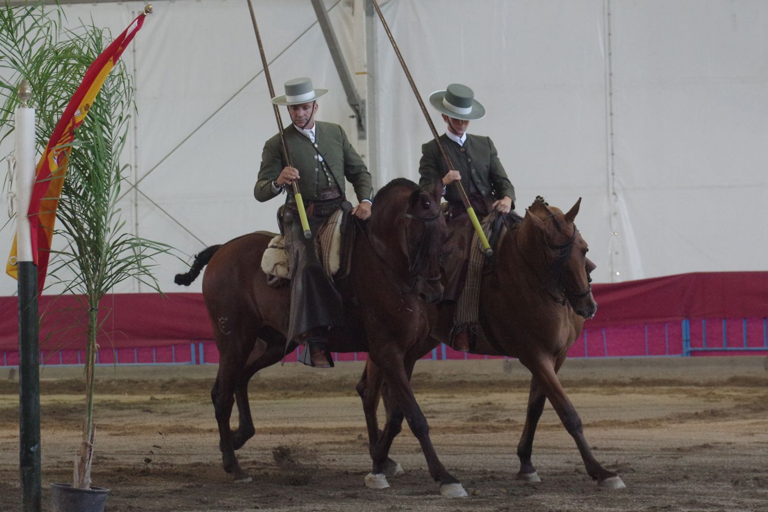 Feria de Málaga 2023 I El baile a caballo en el Centro de Exhibición Ecuestre del Real