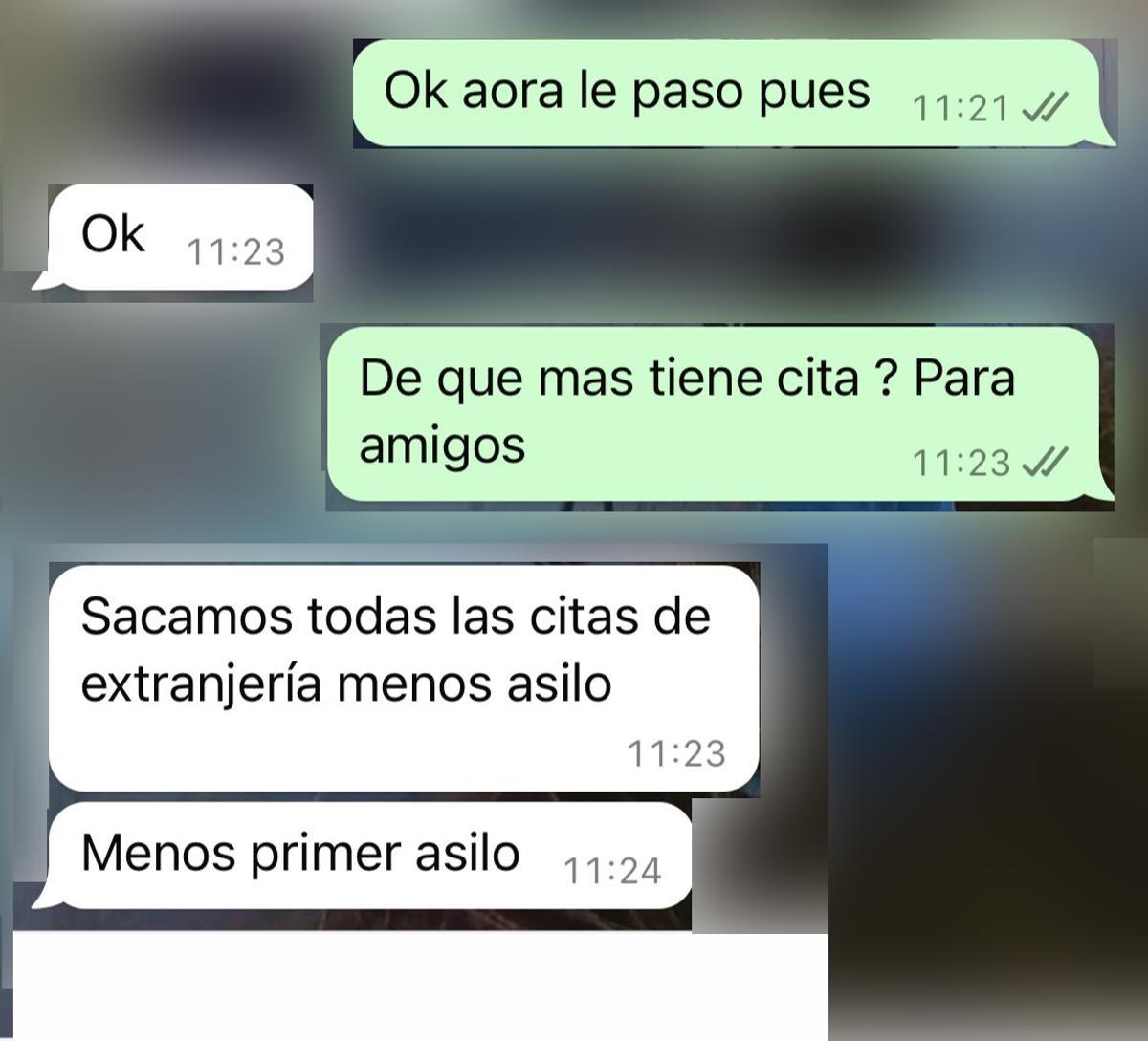 Extracto ed la conversación que este diario mantuvo con el vendedor.