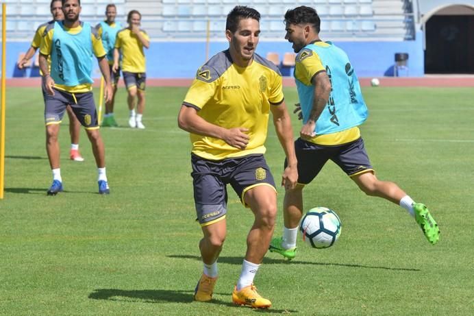 Primer entrenamiento de la UD Las Palmas