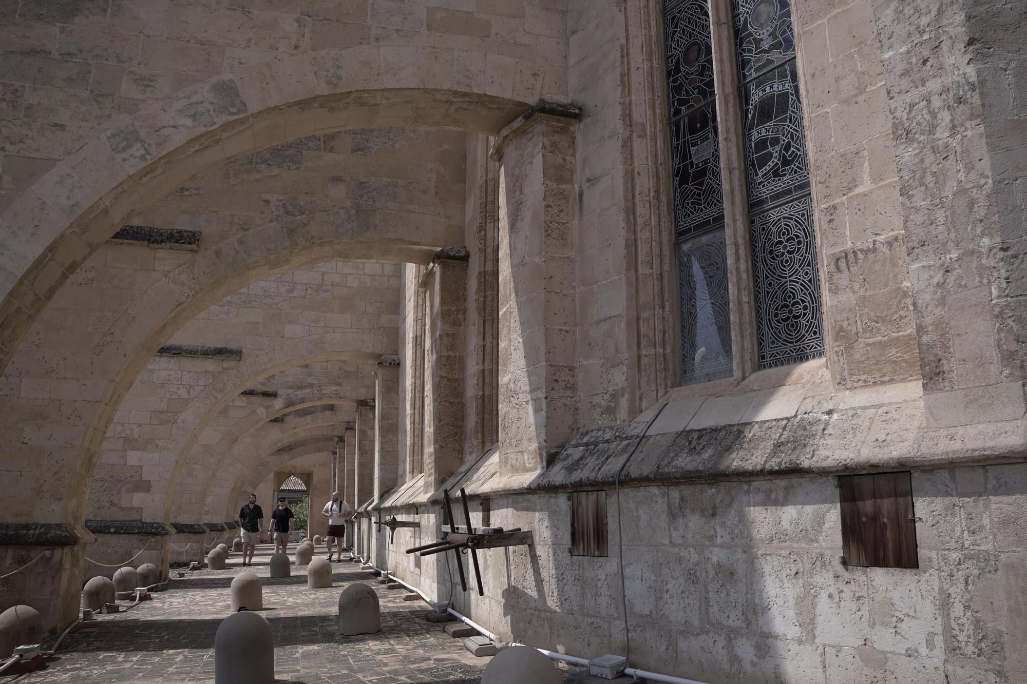 Die Kirche Santa Eulàlia in Palma de Mallorca öffnet die Dachterrasse für Besucher