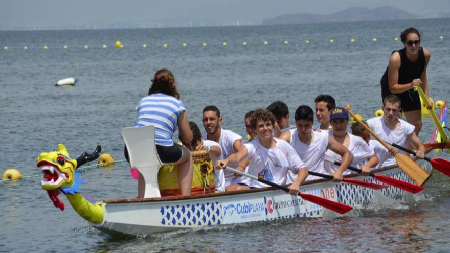 Liga Autonómica de Piragüismo en Playa Paraíso