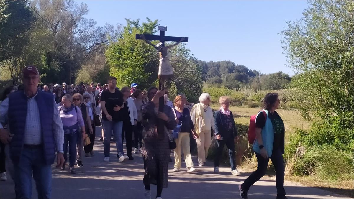 Pancaritat en Sant Miquel de Campanet.