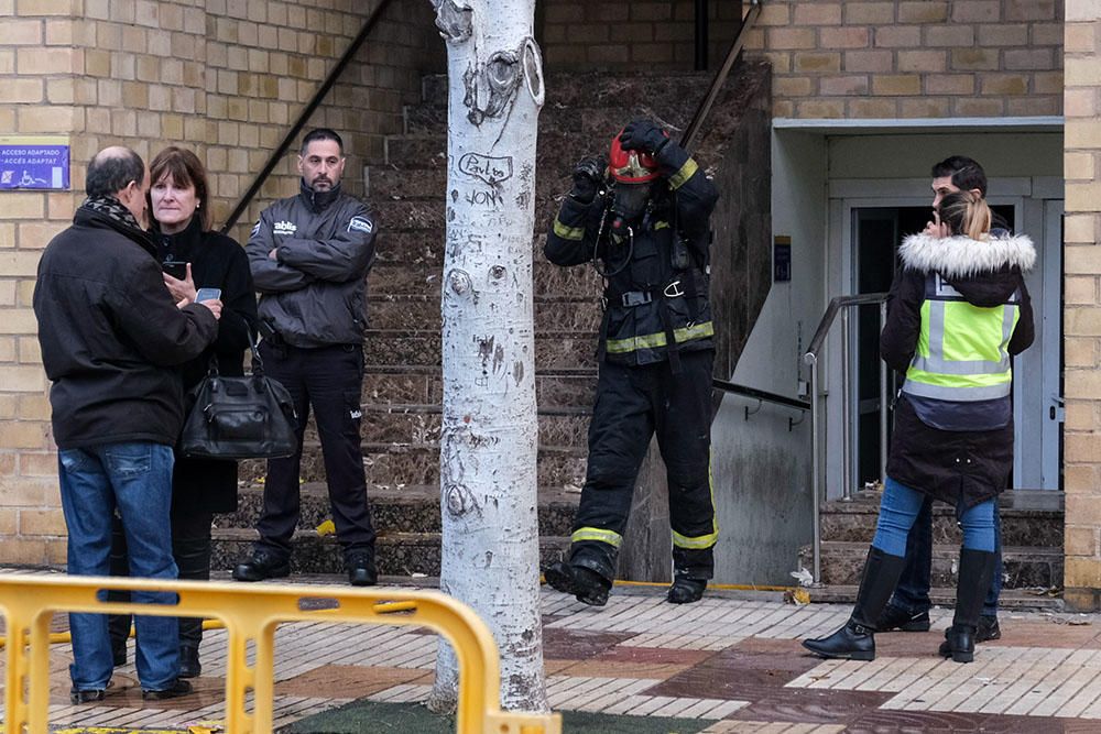 Incendio en los Juzgados de Ibiza