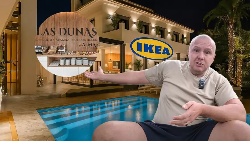 Un inglés se aloja en el hotel de Ikea en Gran Canaria y no se cree lo que ve: "Me siento como si estuviera en un salón de exposición"
