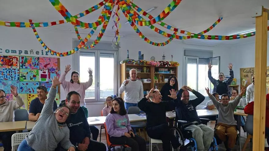 Taller de Pasapalabra en Aspamsim de Cangas