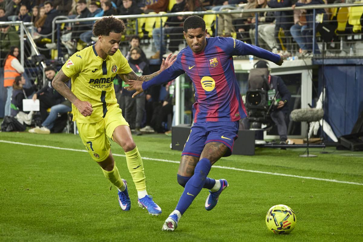 Rashford está dando mucha profundidad a la banda izquierda azulgrana