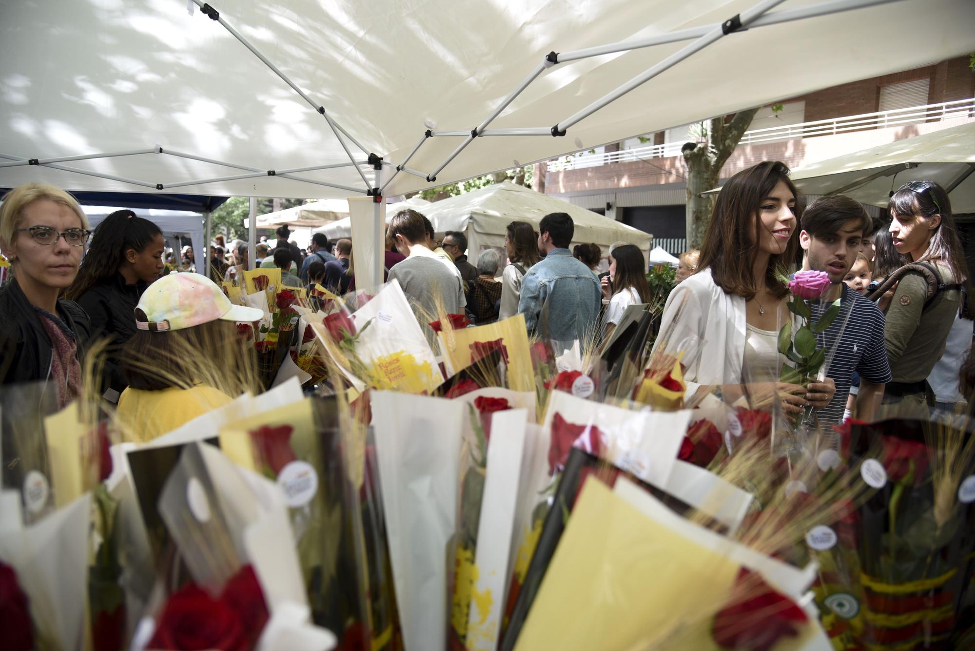 La diada de Sant Jordi 2023, a Manresa